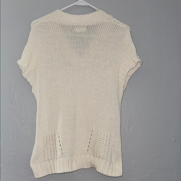 Paz torras V-Neck Textured Sweater92 - Picture 5 of 7